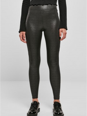 Дамски клин в черен цвят Urban Classics Glamour Leggings Дамски клин в черен цвят Urban Classics Glamour Leggings