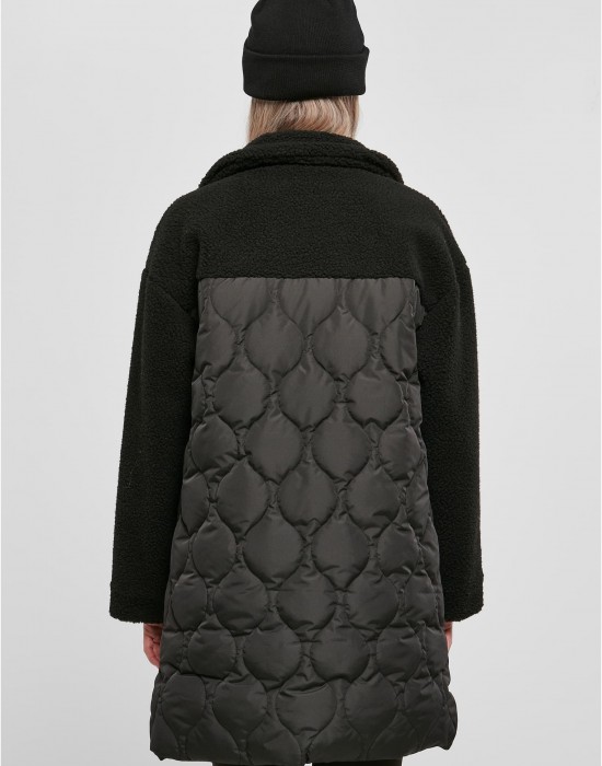 Купи Дамско зимно палто в черен цвят Urban Classics Coat, Urban Classics, Якета онлайн - Complex.bg Дамско зимно палто в черен цвят Urban Classics Coat, Urban Classics, Якета - Complex.bg
