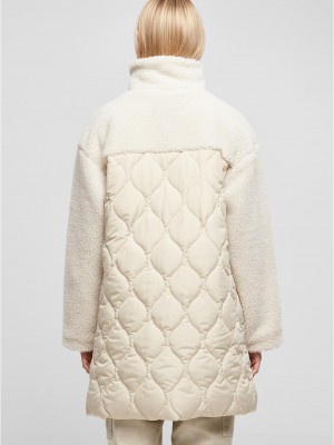 Дамско зимно палто в бял цвят Urban Classics Coat Дамско зимно палто в бял цвят Urban Classics Coat