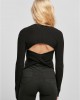 Дамска  плетена блуза в черен цвят Urban Classics Ladies Twisted Back, Urban Classics, Блузи - Complex.bg