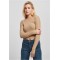 Дамска  плетена блуза в бежов цвят Urban Classics Ladies Twisted Back
