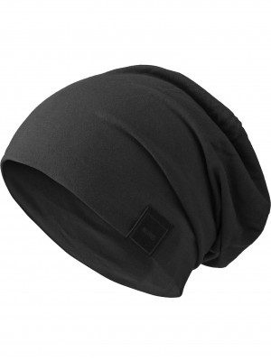 Зимна черна шапка бийни MSTRDS Beanie