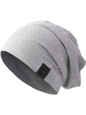 Зимна сива шапка бийни MSTRDS Beanie h.grey