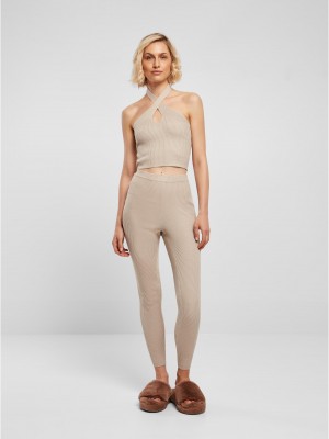 Дамски клин в светлобежов цвят Urban Classics Дамски клин в светлобежов цвят Urban Classics