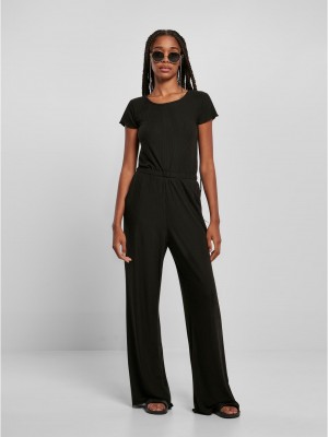 Дамски гащеризон в черен цвят Urban Classics Ladies Jumpsuit