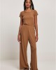 Дамски гащеризон в кафяв цвят Urban Classics Ladies Jumpsuit, Urban Classics, Жени - Complex.bg