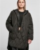 Дамско дълго яке с качулка в черен цвят Urban Classics Hooded Coat, Urban Classics, Якета - Complex.bg