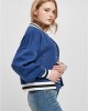 Дамско колежанско яке в син цвят Urban Classics College Jacket, Urban Classics, Якета - Complex.bg