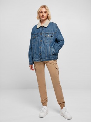 Дамско дънково яке с пухкава яка в синьо Ladies Denim Jacket Дамско дънково яке с пухкава яка в синьо Ladies Denim Jacket