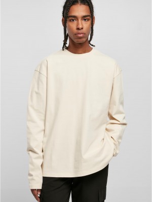 Мъжка блуза в цвят екрю Urban Classics whitesand Мъжка блуза в цвят екрю Urban Classics whitesand