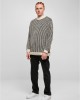 Мъжки плетен пуловер в черно и бяло Urban Classics Two Tone Sweater, Urban Classics, Блузи - Complex.bg