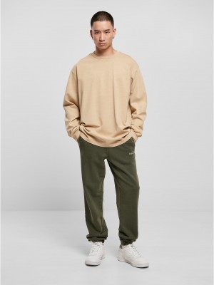 Мъжка дълга блуза в бежов цвят Urban Classics Мъжка дълга блуза в бежов цвят Urban Classics