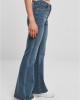 Дамски дънки с широки крачоли в син цвят Urban Classics Denim Pants, Urban Classics, Дънки - Complex.bg