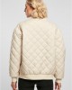 Дамско яке тип бомбър в цвят екрю Urban Classics Diamond Quilted Jacket, Urban Classics, Якета - Complex.bg