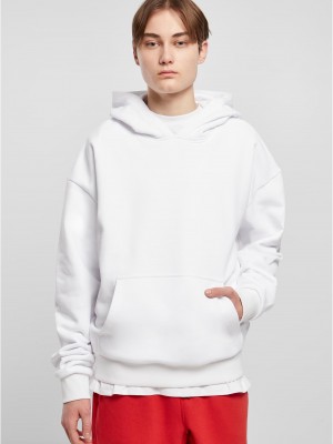 Мъжки суичър с качулка в бял цвят Urban Classics Hoody