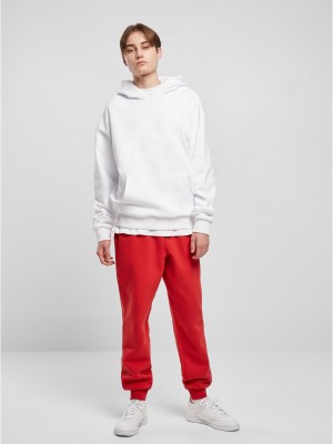 Мъжки суичър с качулка в бял цвят Urban Classics Hoody