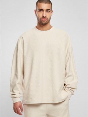 Мъжка широка блуза в цвят екрю Urban Classics Terry Boxy Мъжка широка блуза в цвят екрю Urban Classics Terry Boxy