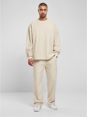 Мъжка широка блуза в цвят екрю Urban Classics Terry Boxy Мъжка широка блуза в цвят екрю Urban Classics Terry Boxy