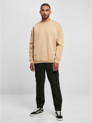 Мъжка блуза в бежов цвят Urban Classics Heavy Terry Мъжка блуза в бежов цвят Urban Classics Heavy Terry