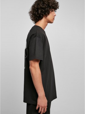 Мъжка тениска в черен цвят Urban Classics Constructed Мъжка тениска в черен цвят Urban Classics Constructed