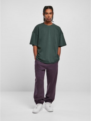 Мъжка тениска в тъмнозелен цвят Urban Classics Tee Мъжка тениска в тъмнозелен цвят Urban Classics Tee