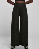 Дамски широк панталон в черен цвят Urban Classics Jersey, Urban Classics, Панталони - Complex.bg