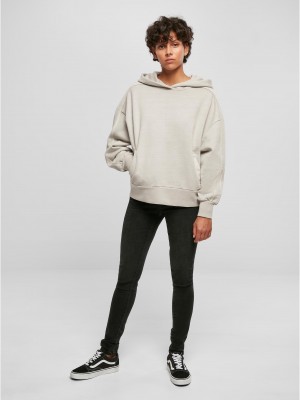 Дамски суичър с качулка в светлосив цвят Urban Classics Terry Hoody