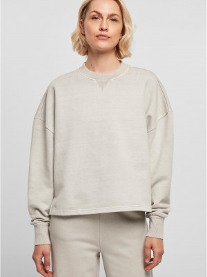 Дамска блуза в светлосив цвят Urban Classics Ladies Terry Дамска блуза в светлосив цвят Urban Classics Ladies Terry