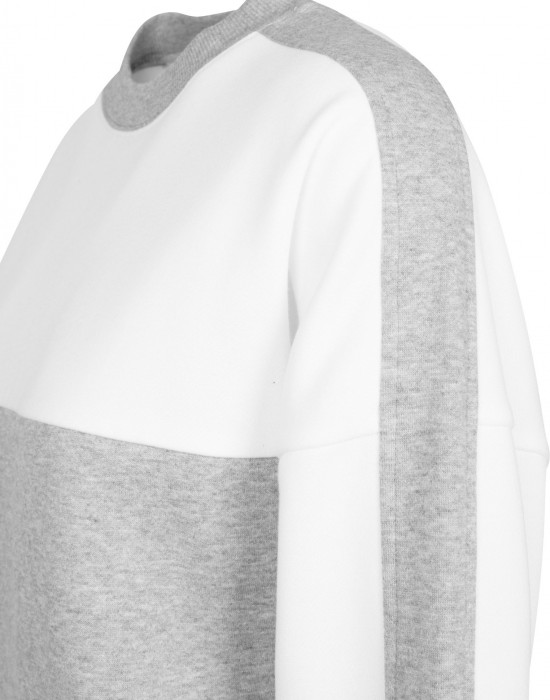 Дамска спортна блуза в сиво и бяло Urban Classics grey/white, Urban Classics, Жени - Complex.bg