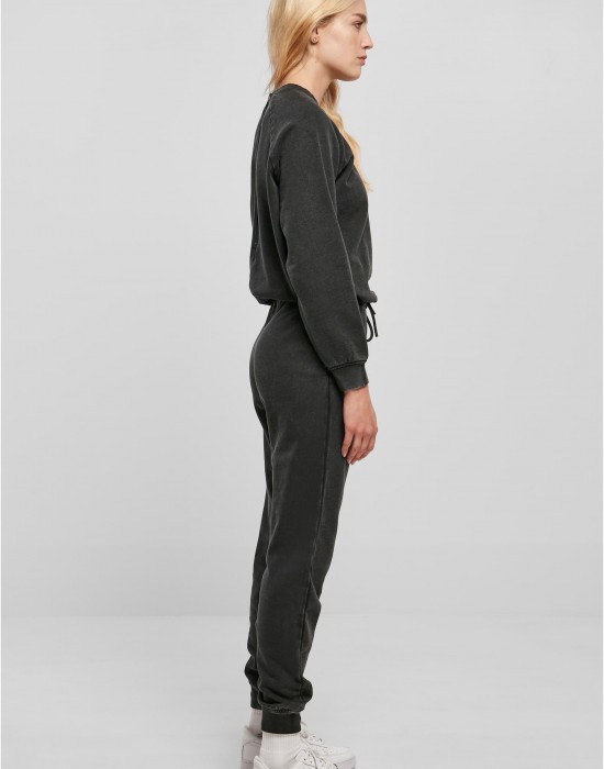 Дамски спортен гащеризон в тъмносив цвят Urban Classics Ladies Jumpsuit, Urban Classics, Жени - Complex.bg