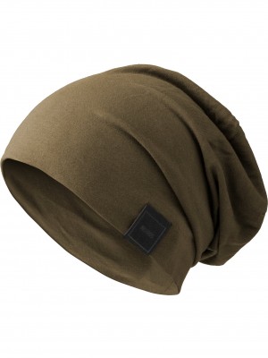 Зимна тъмнозелена шапка бийни MSTRDS Beanie olive
