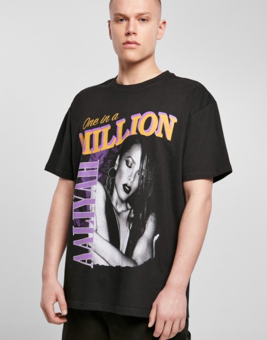 Тениска в черен цвят Mister Tee Aaliyah One In A Million, Mister Tee, Мъже - Complex.bg