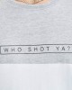 Мъжка тениска в три цвята  WHO SHOT YA?, Who Shot Ya?, Тениски - Complex.bg