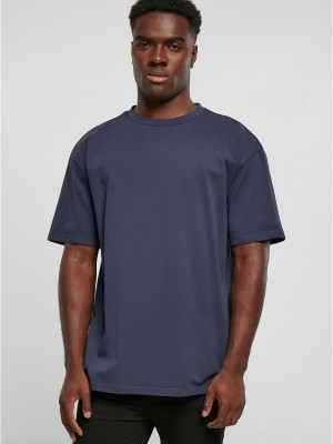 Мъжка тениска в тъмносин цвят Urban Classics Garment Dye Мъжка тениска в тъмносин цвят Urban Classics Garment Dye