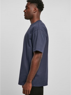 Мъжка тениска в тъмносин цвят Urban Classics Garment Dye Мъжка тениска в тъмносин цвят Urban Classics Garment Dye