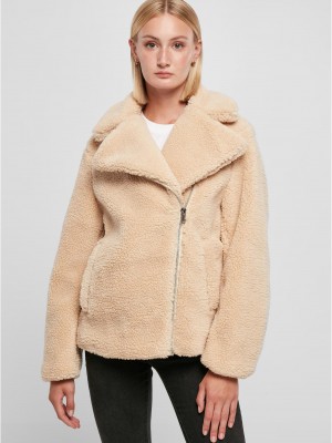 Дамско пухкаво яке в бежов цвят Ladies Sherpa Jacket Дамско пухкаво яке в бежов цвят Ladies Sherpa Jacket