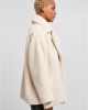 Дамско пухкаво палто в цвят екрю Urban Classics Ladies Teddy, Urban Classics, Якета - Complex.bg