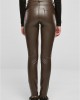 Дамски кожен панталон в кафяв цвят Urban Classics Ladies Leather Pants, Urban Classics, Панталони - Complex.bg