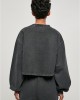 Дамска къса блуза с дълги ръкави в черен цвят Urban Classics Terry, Urban Classics, Блузи - Complex.bg