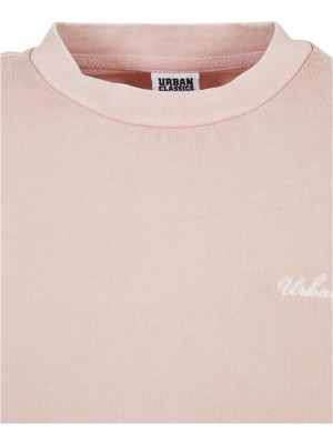 Дамска къса блуза с дълги ръкави в розов цвят Urban Classics Terry Дамска къса блуза с дълги ръкави в розов цвят Urban Classics Terry