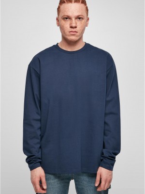 Мъжка блуза в тъмносин цвят Urban Classics Longsleeve Мъжка блуза в тъмносин цвят Urban Classics Longsleeve