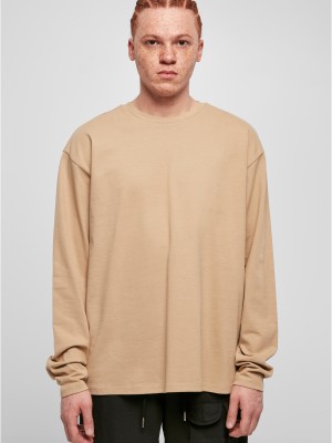Мъжка блуза в бежов цвят Urban Classics unionbeige Мъжка блуза в бежов цвят Urban Classics unionbeige