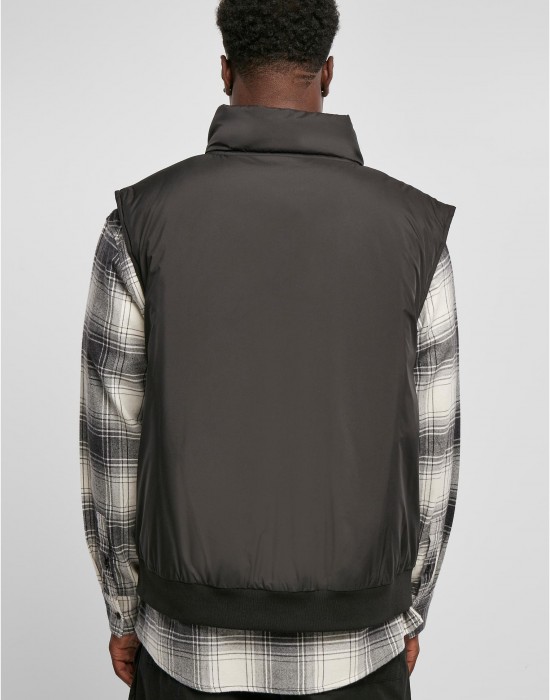 Мъжка грейка в черен цвят Urban Classics Clean Puffer Vest, Urban Classics, Горнища - Complex.bg
