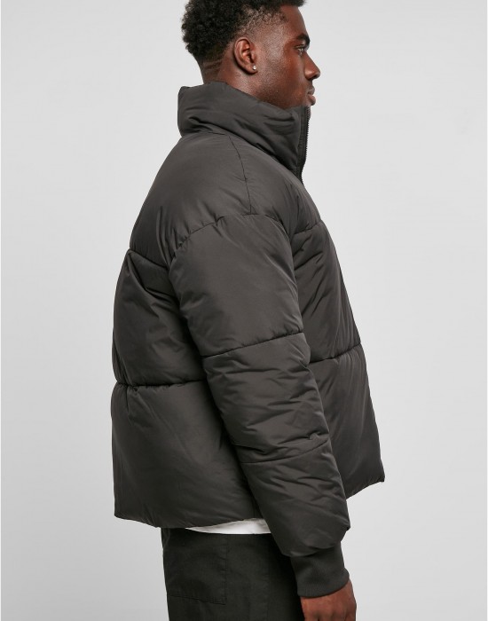 Мъжко яке с широка кройка в черен цвят Urban Classics Big Puffer Jacket, Urban Classics, Зимни якета - Complex.bg