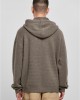 Мъжки плетен суичър с качулка в тъмносив цвят Urban Classics Oversized Chunky Hoody, Urban Classics, Суичъри - Complex.bg