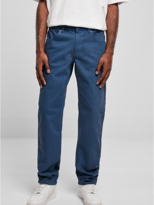 Мъжки дънки в тъмносин цвят Urban Classics Colored Loose Fit