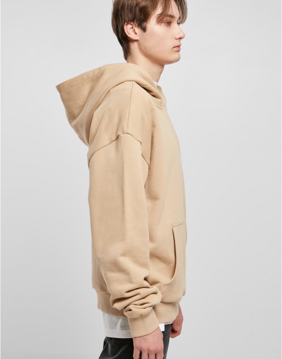 Мъжки суичър с качулка в бежов цвят Urban Classics Hoody unionbeige, Urban Classics, Суичъри - Complex.bg