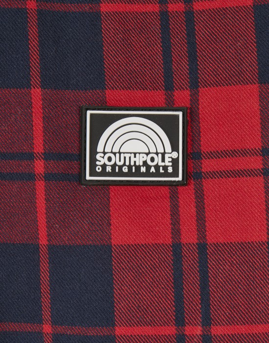 Мъжко карирано яке Southpole Check Flannel Sherpa, Southpole, Зимни якета - Complex.bg