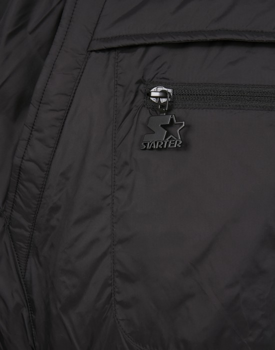 Мъжко яке ветровка в черно Starter Logo Windbreaker, STARTER, Мъже - Complex.bg