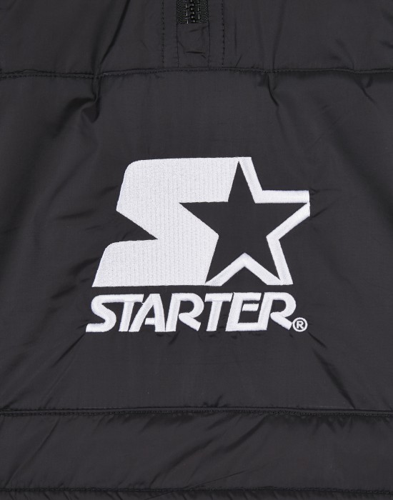 Мъжко яке ветровка в черно Starter Logo Windbreaker, STARTER, Мъже - Complex.bg